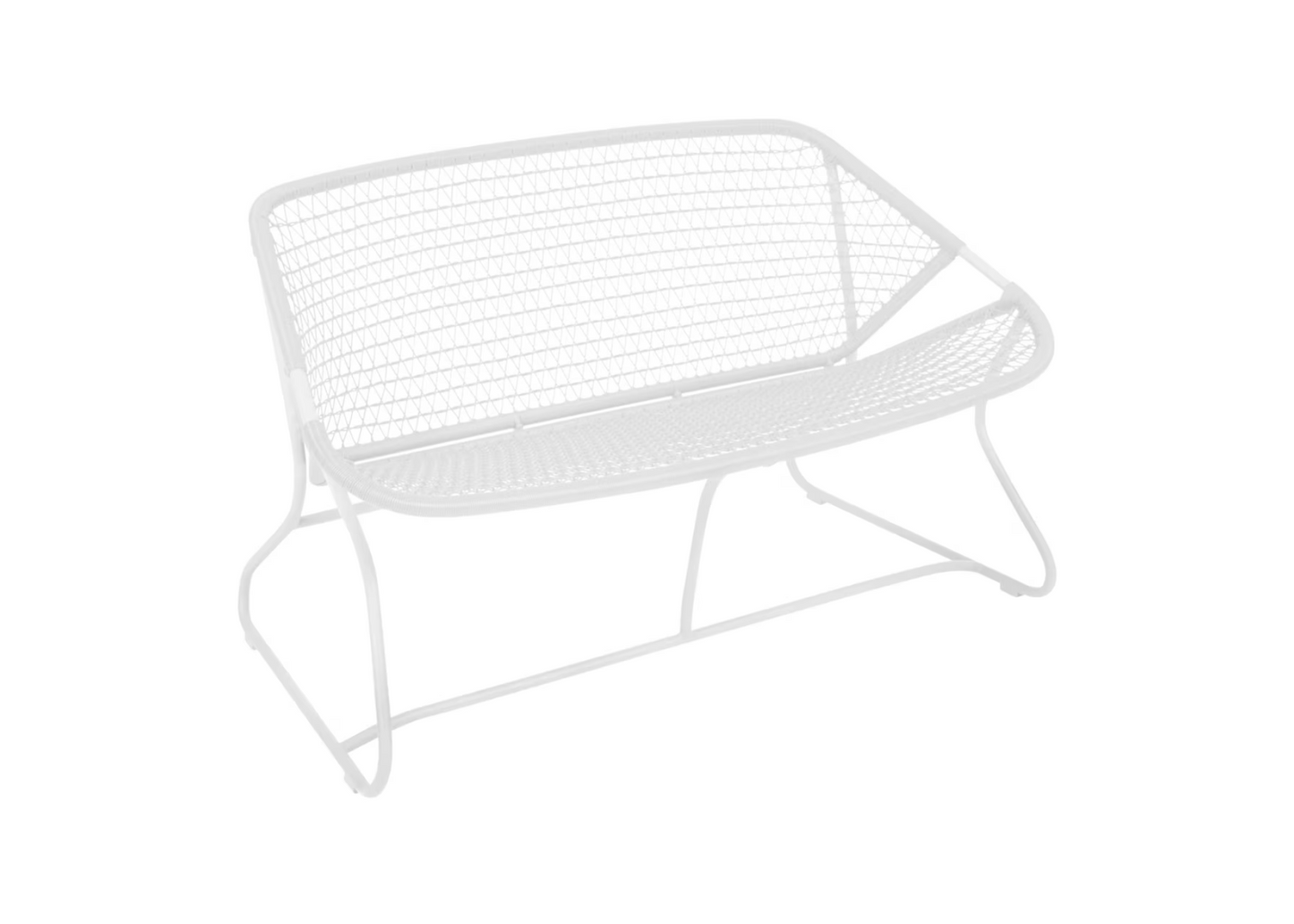 FERMOB Sixties Low Bench Love Seat