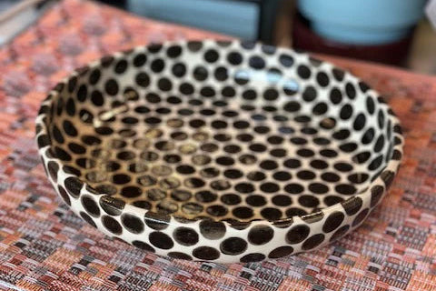 Ware Ware Studio near me chapel hill north carolina home decor the glass box bowls serving cute tableware polka dot serving bowl dishes plates trays ceramic the glass box