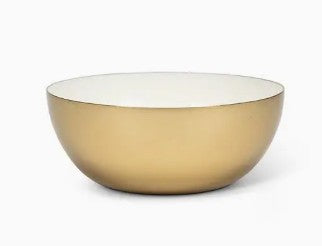 Mini Enamel Bowl White 4"D