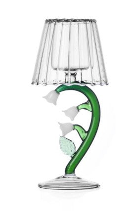 Ichendorf Glass Botanica Tealight White Flower