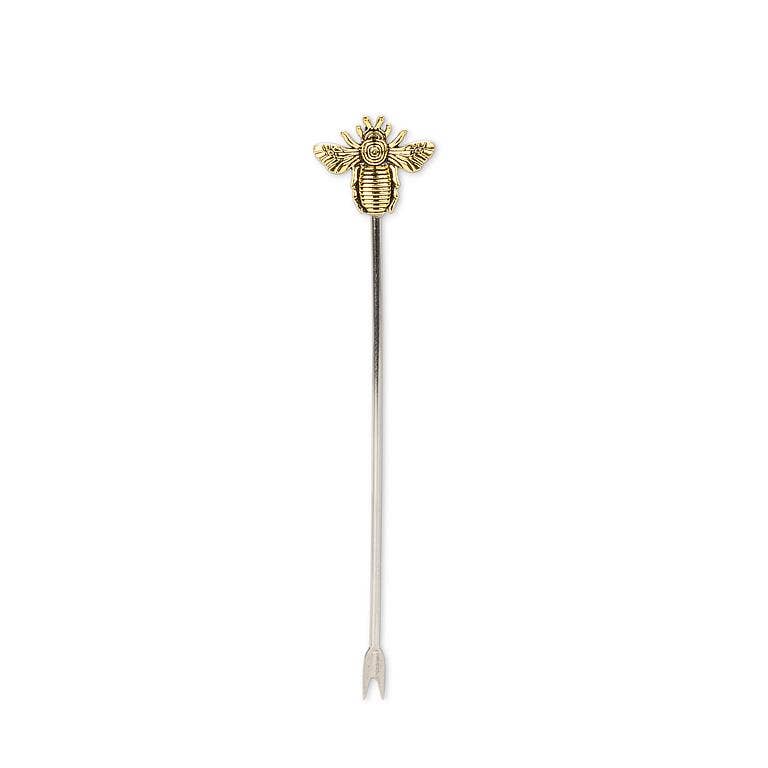 Golden Bee Cocktail Picks 4.5"L
