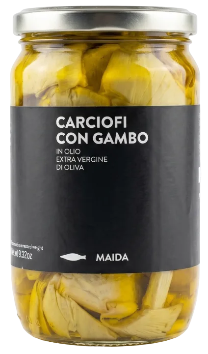 Gustiamo Long Stem Artichokes in EVOO