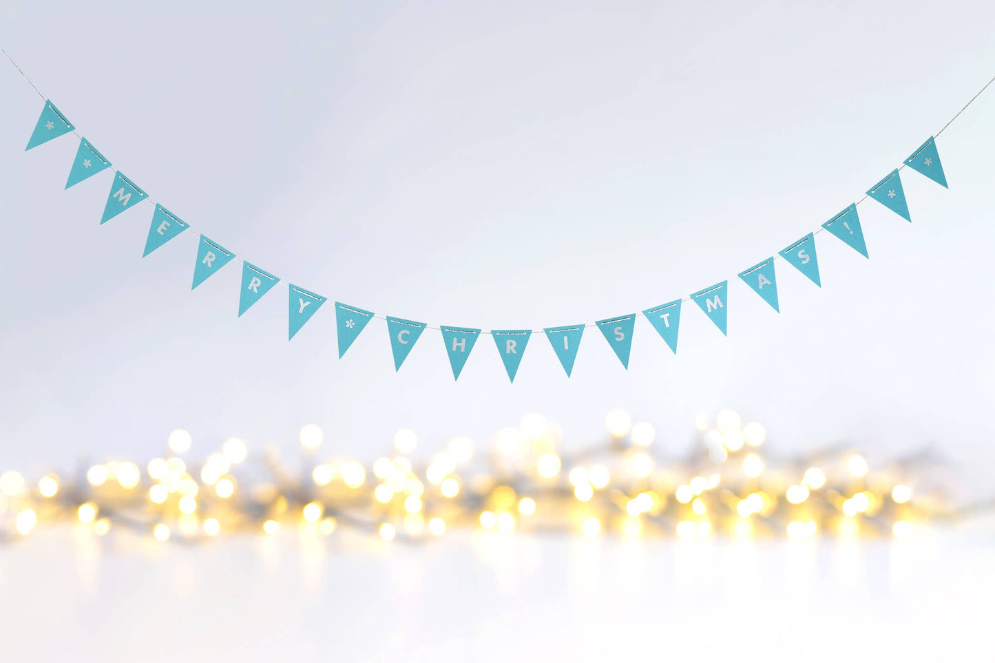 Merry Christmas Pull-A-Pennant™ Greeting Card (#520)