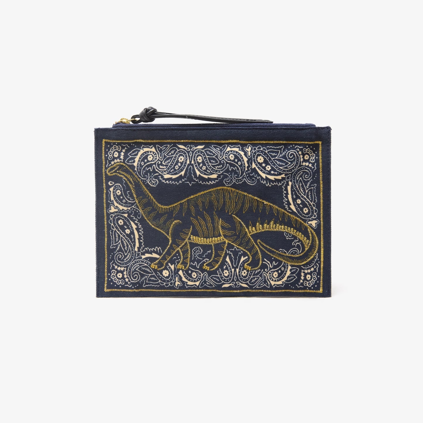Inoui Editions Embroidered Canvas Pouchette