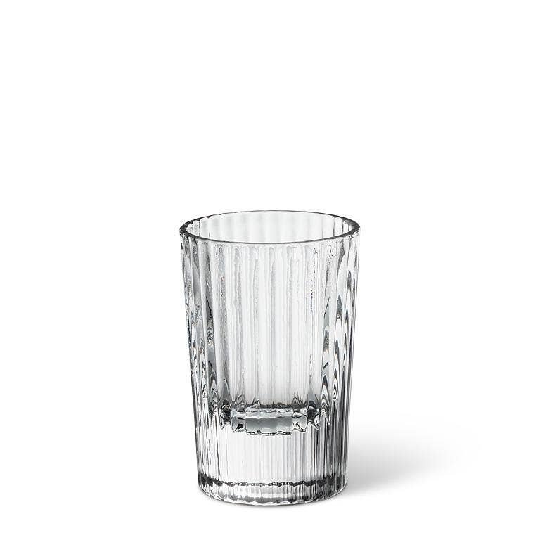 Mini Optic Ribbed Shot Glass-2"H (0.5oz)