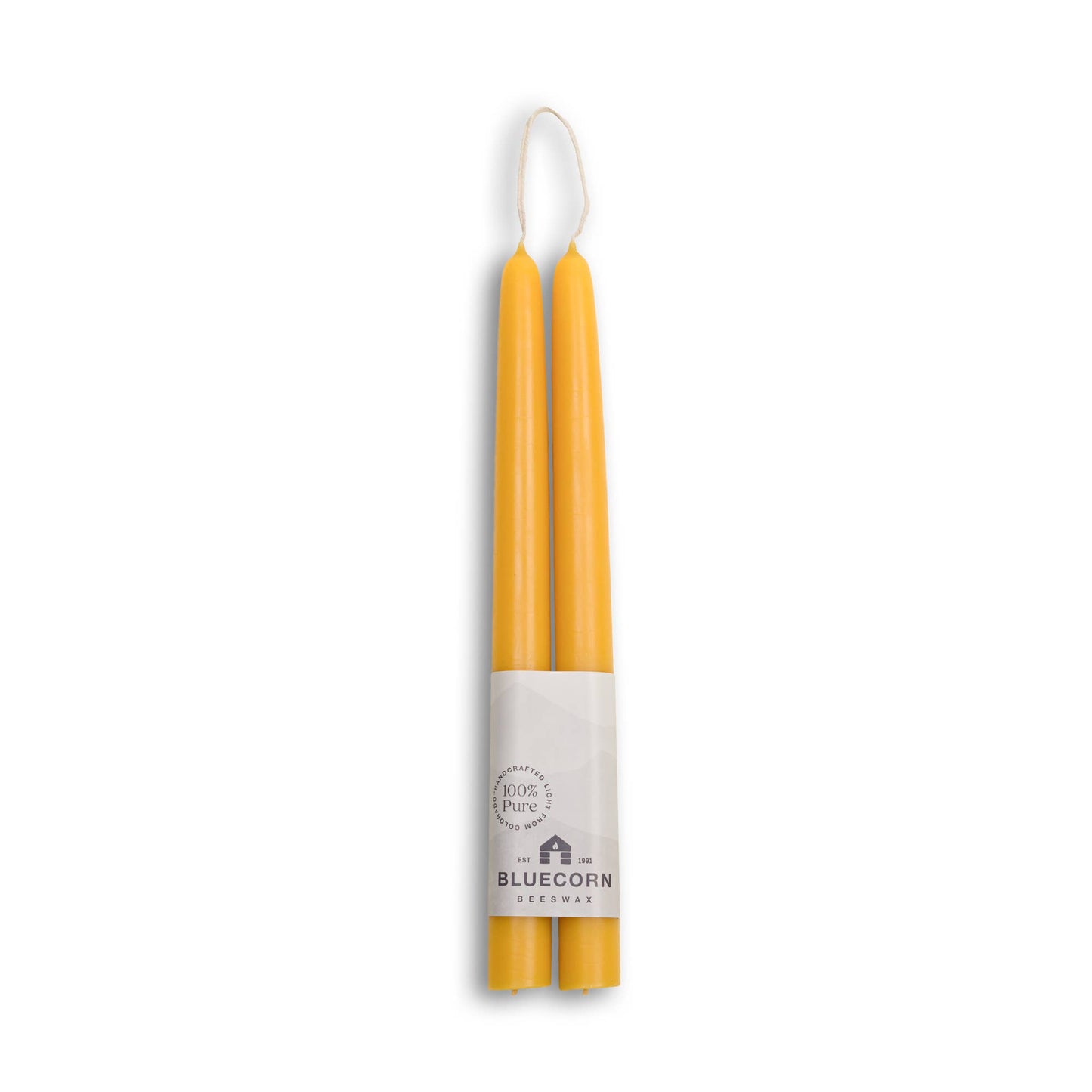 Beeswax Taper Candles Bluecorn