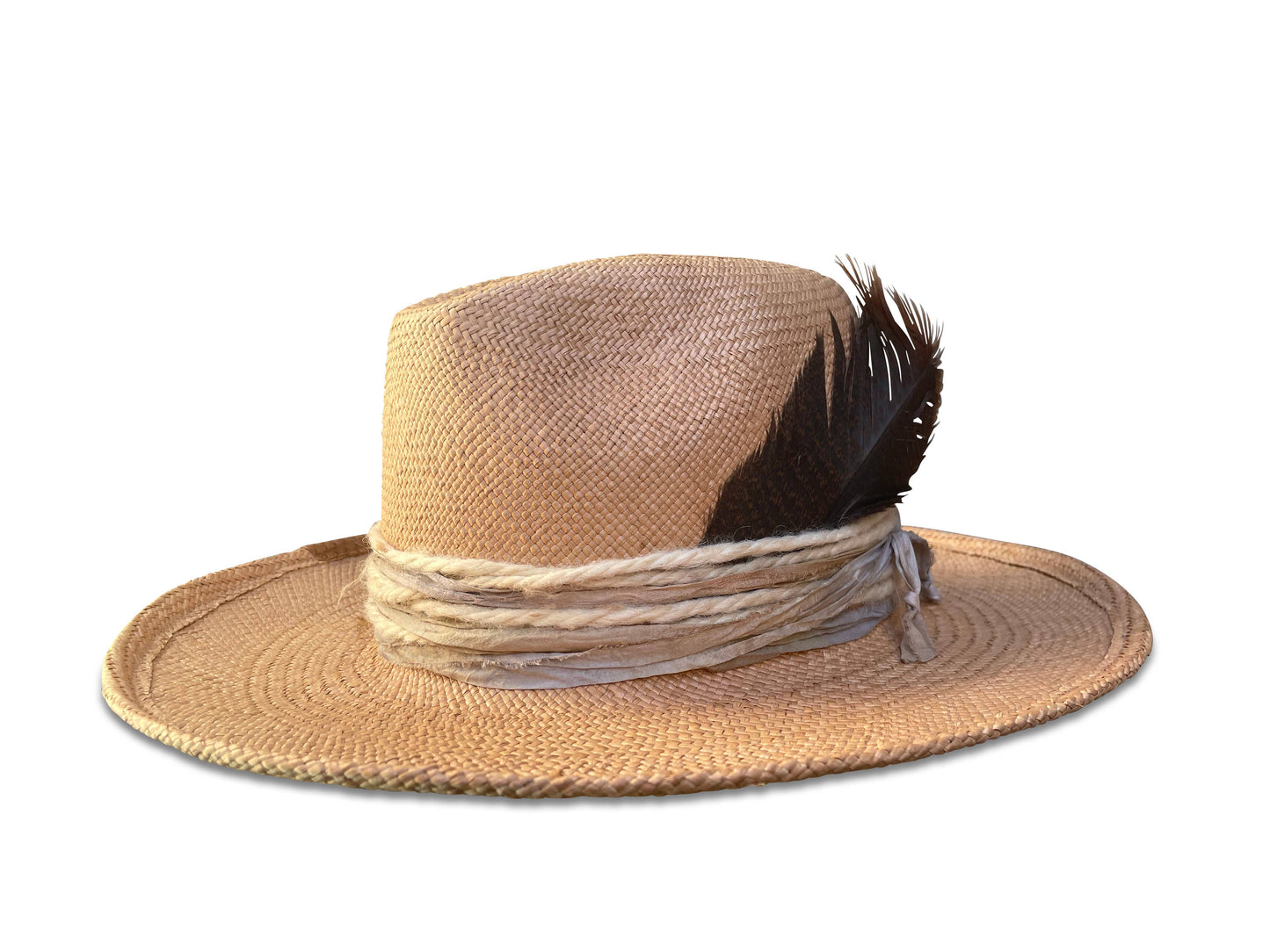 Mel - Panama Flange Brim Fedora