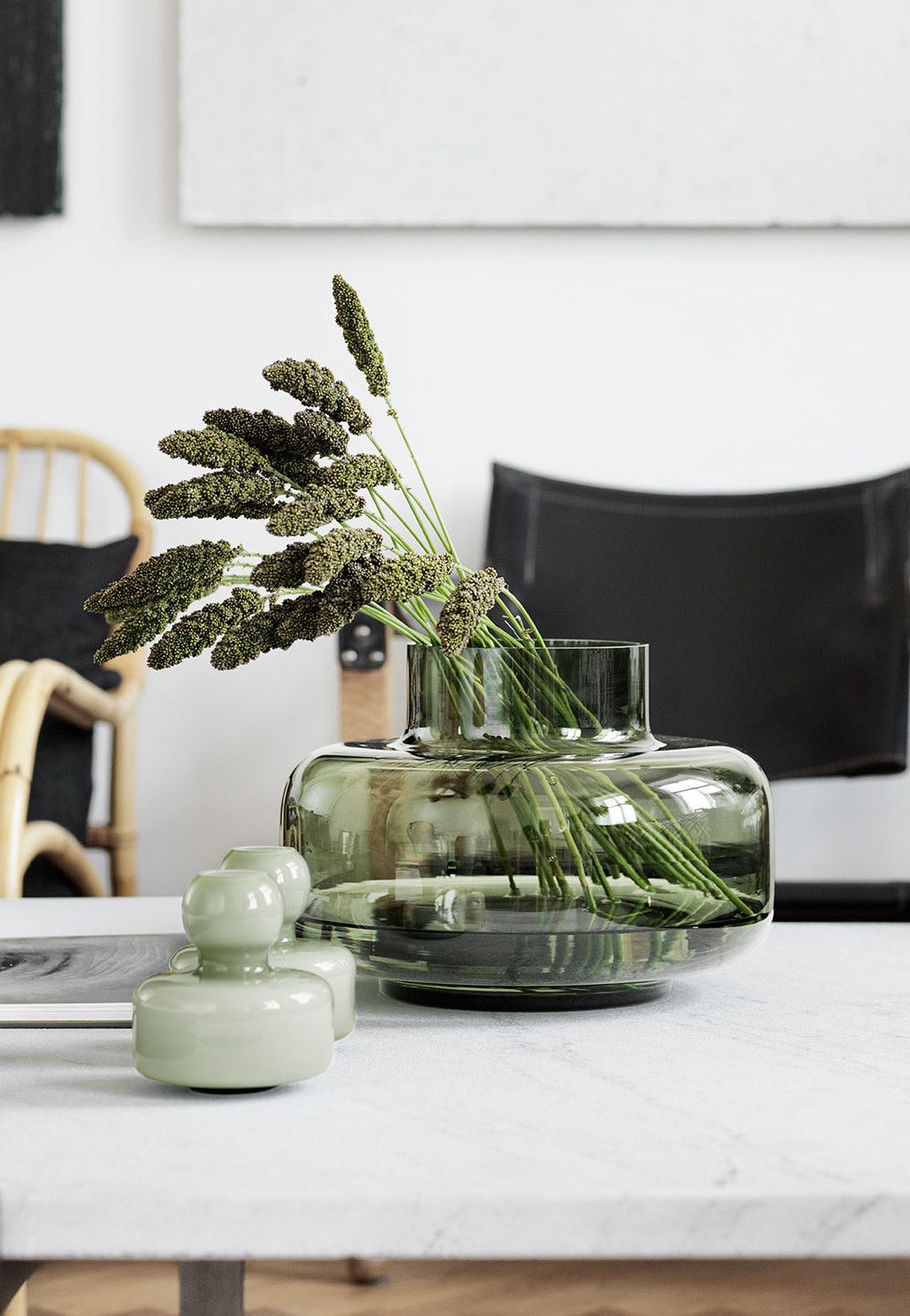 Marimekko Large Glass Urna Vase