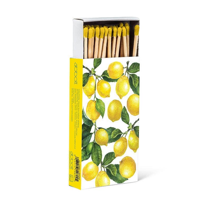 Lemons Matches-45 Sticks-4"L