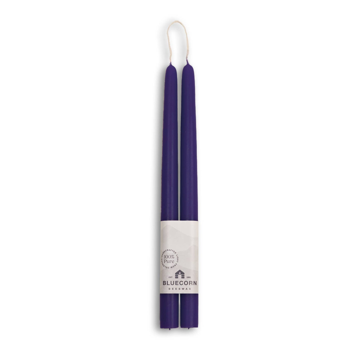 Beeswax Taper Candles Bluecorn