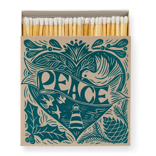 Peace | Square - Christmas Safety Matches🎄