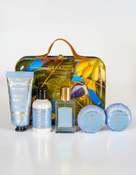 Granado Infusao Botanica Suitcase Kit: Body Lotion, Bar Soaps, EDP, Hand Cream