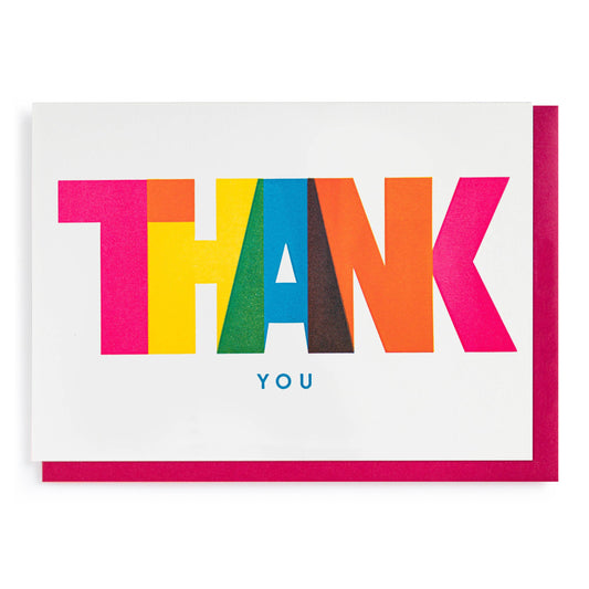 Thank You by Pressink | Thank You - Greeting Card
