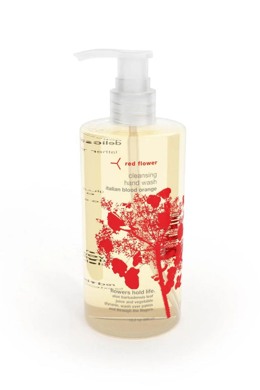 Red Flower Cleansing Hand Wash 10 oz
