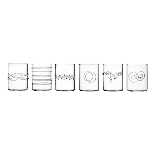 Ichendorf Set of 6 Clear Espresso Cups