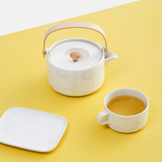 Marimekko Uniko White Tea Pot