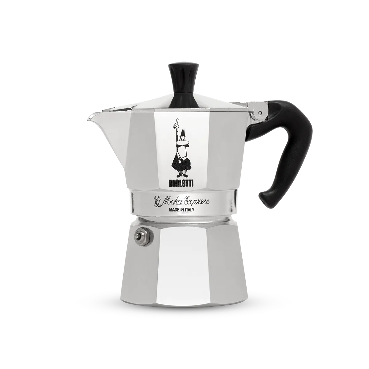 Bialetti Classic Silver Moka Pot
