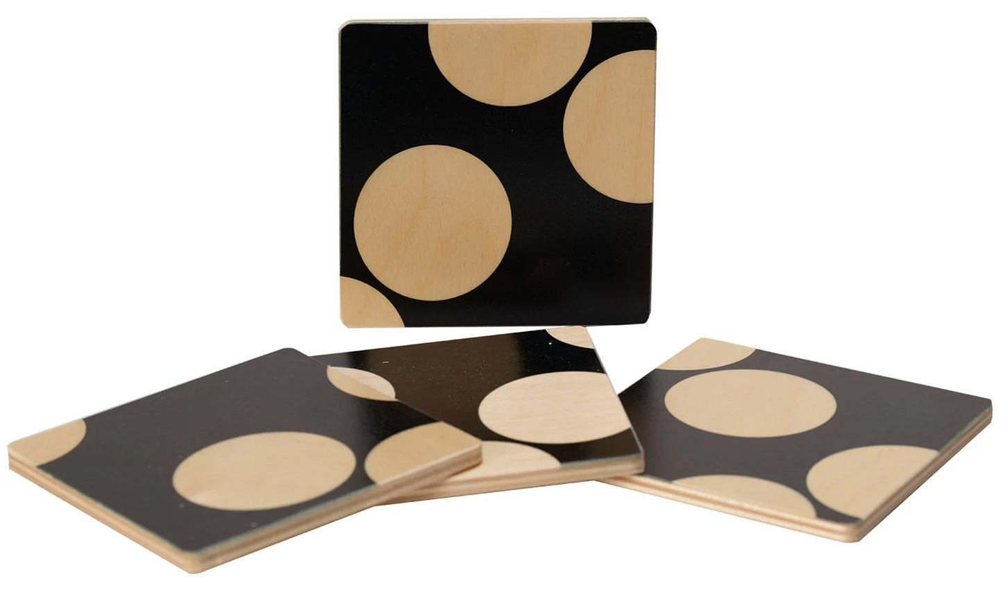 Wolfum Round Coasters