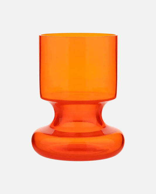 Marimekko Pokaali Vase Orange Glass