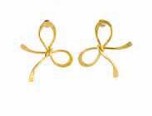 Sibilia Present Earrings, Brass