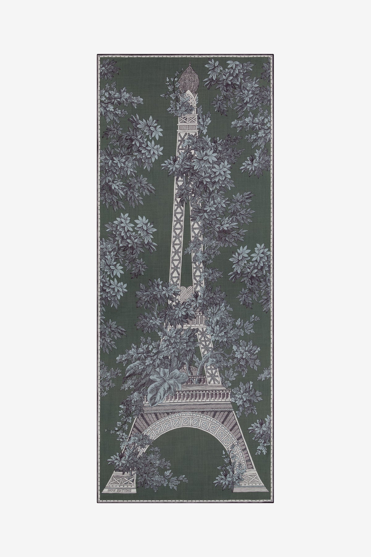Inoui Editions Tour Eiffel 1889 Wool Scarf